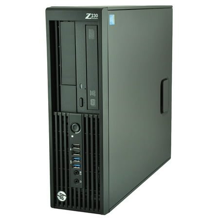 HP Z230 SFF Used Desktop Core i7 4770 Up to 3.9GHz 16GB 240GB SSD Windows 10 Pro (Monitor Not Included)