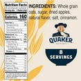 thumbnail image 4 of Quaker Instant Oatmeal, Apple & Cinnamon, 12.1 oz, 8 Packets, 4 of 9