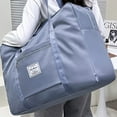 thumbnail image 4 of Vrorvz Foldable Travel Duffle Bag with Easy Carry Strap for Women and Girls Suit for Gym Sports Weekend Trips and As Item on Flights Lightweight Water Resistant, 4 of 8