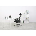 thumbnail image 3 of SPACE Seating Professional Air GridÂ® Back and Black Mesh Seat with Industrial Steel Finish Base, 3 of 7
