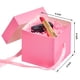thumbnail image 3 of Caja de regalo GP SUP, 6 unidades, rosa, 10 x 10 x 10 cm, con cinta, 3 of 8