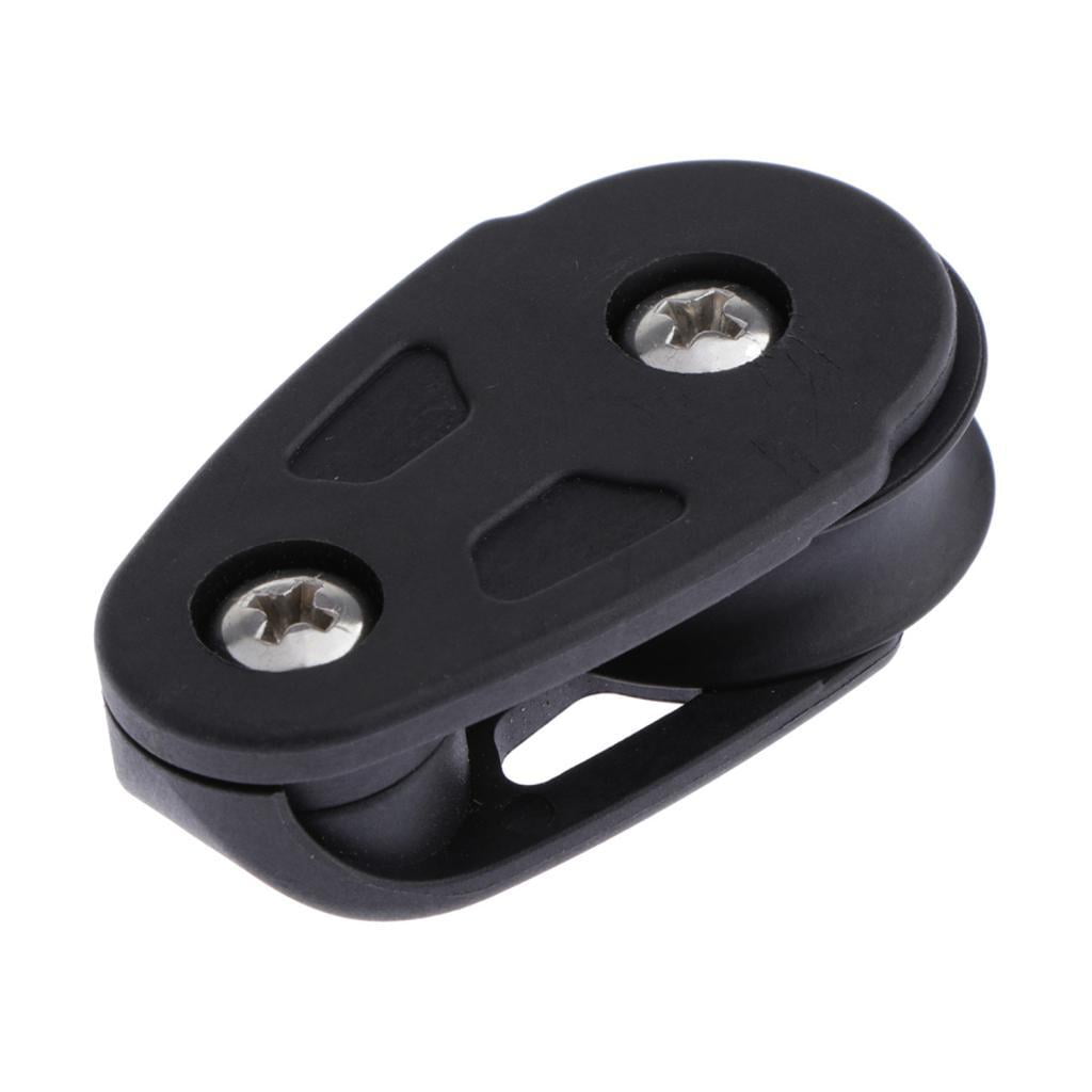 Axioma Pack of 3-8 Durable Pulleys for Outdoor Water Sports, Single Block Marine Pulley for Boat 6 Pcs
