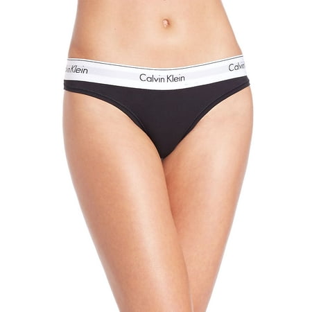 

Calvin Klein Women s XS-XL Modern Cotton Thong Panty Black Large
