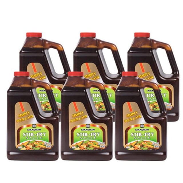Kikkoman Stir-Fry Sauce 0.5 Gallon Container - 6/Case - Create Delicious Stir-Fry Masterpieces