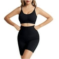 thumbnail image 2 of VBTAPA Women's Workout Sets 2 Piece Yoga Outfit High Waisted Biker Shorts Leggings Sports Bra Gym Fitness Clothes Tracksuit Black XXL, 2 of 6