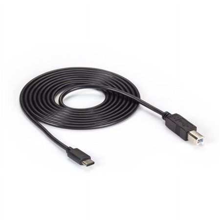 UPC: 0822088144052 | Black Box USB 3.1 Cable – Type C Male to USB 2.0 Type B Male  2-m [6.5-ft.] (usbc2typeb-2m)