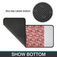 thumbnail image 6 of Red Christmas Patchwork Pattern Kitchen Rugs Sets Of 2,Anti Fatigue Kitchen Mat Rugs Non Slip Washable,Decorative Kitchen Floor Mats for Kitchen,Sink,Laundry,17"X30"+17"X47", 6 of 7