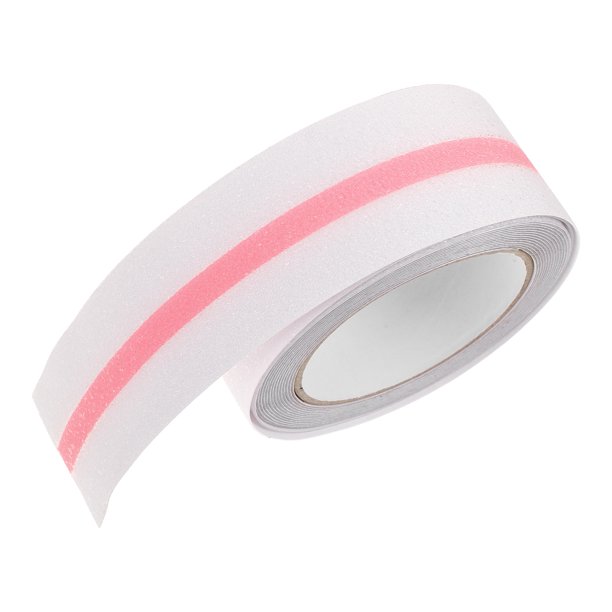 Tiras antideslizantes Cinta de tracción Cinta de tracción sin tiras Stripe luminoso para una mayor seguridad en las escaleras y pasos ideales para el uso de color rosa al aire libre en interiores