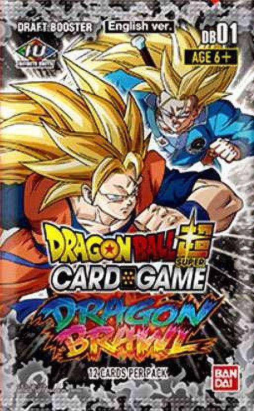 Dragon Ball Super Draft Box 04 Dragon Brawl Booster Pack (12 Cards)