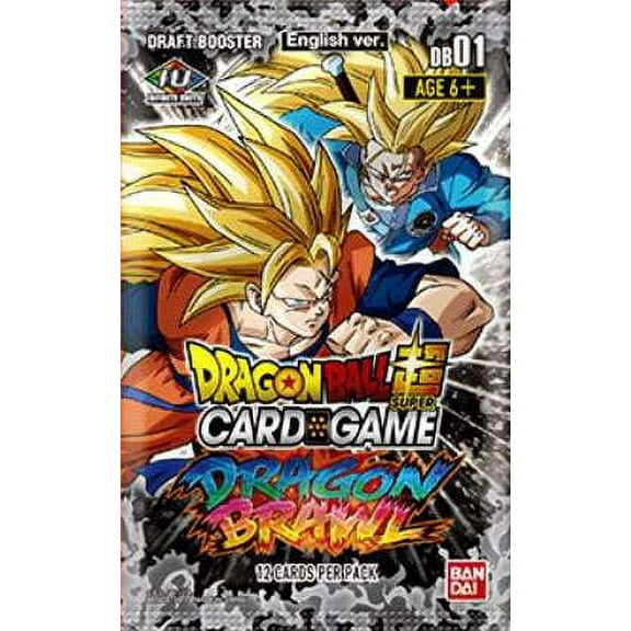 Dragon Ball Super Draft Box 04 Dragon Brawl Booster Pack (12 Cards)