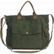 thumbnail image 1 of Canvas Tote Bag for Women 14inch Large Crossbody Tote Bag With Multi Pockets Canvas Crossbody Bag Top Handle Shoulder Bag Work Tote Bags, 1 of 4