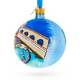 thumbnail image 3 of Gondola under The Rialto Bridge, Venice, Italy Glass Ball Christmas Ornament 3.25 Inches, 3 of 6