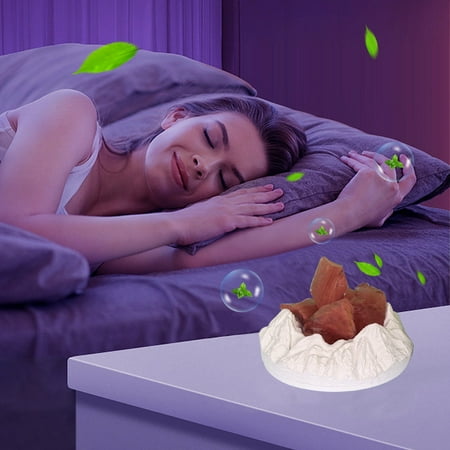 

Ornaments Flameless Aromatherapy Stone Ornament Bedroom Girl Light Gift Small Crystal Six Colors 10ml Clearance