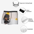 thumbnail image 5 of Wukai Dachshund Sitting in Bathtub Print Men’s Underwear Breathable Boxer Briefs,&nbsp;Moisture Wicking & Breathable-XX-Large, 5 of 7