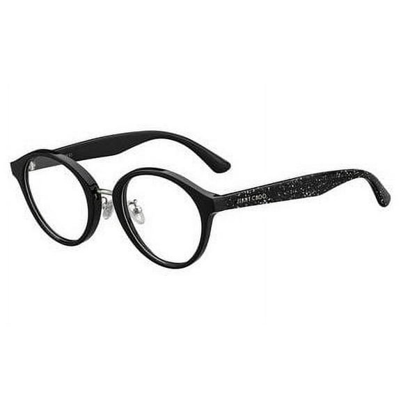 Jimmy Choo JCH 197 Eyeglasses 0NS8 Black Glitter