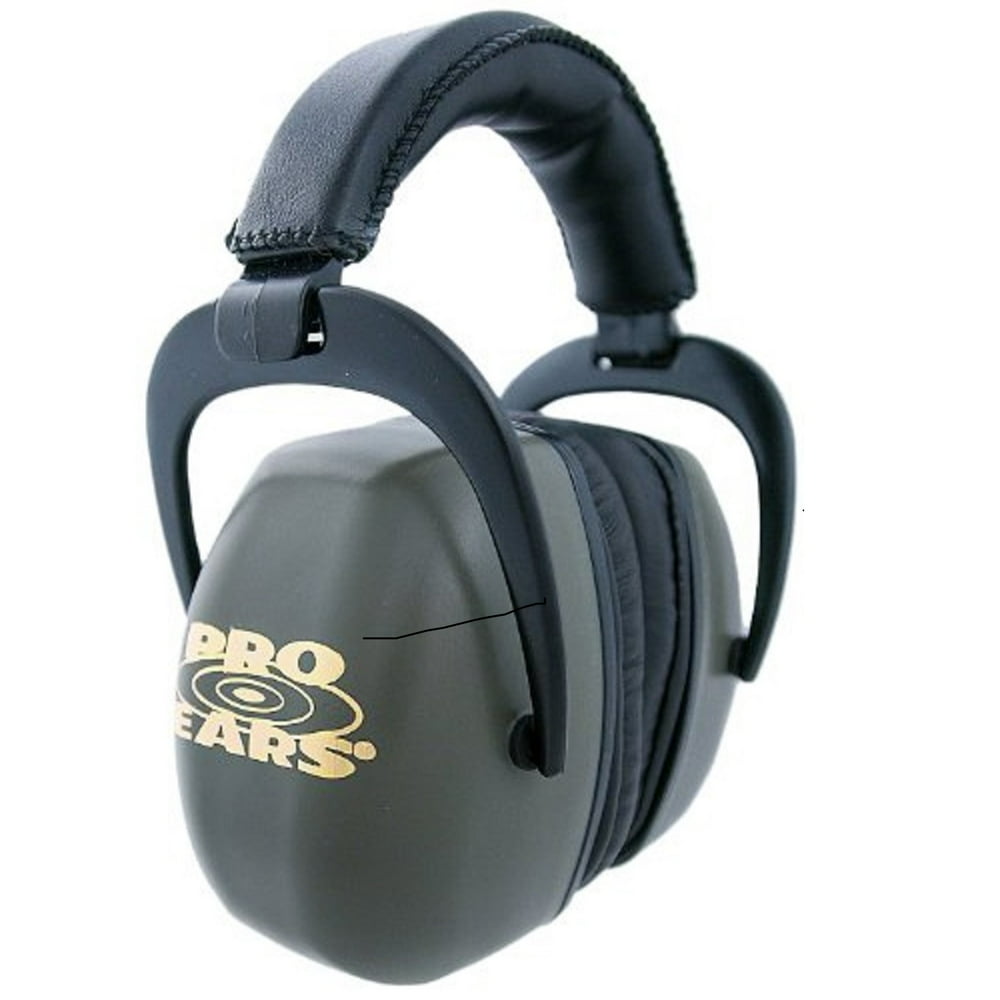 Pro Ear Muffs Ears Ultra Pro Ear Muffs NRR 30 Green