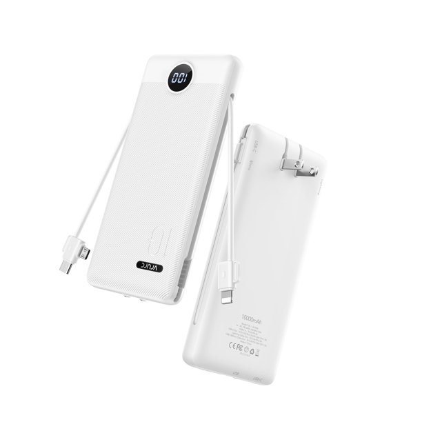 Cargador portátil VRURC de 10000 mAh con carga rápida de 22,5 W