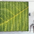 thumbnail image 5 of Juego de 4 cortinas de ducha con diseño artístico de gotas de agua, hojas y naturaleza, con alfombrillas antideslizantes, tapa de inodoro y alfombrilla de baño, juego de decoración para baño de 70 x, 5 of 5