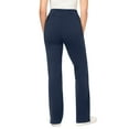 thumbnail image 2 of Woman Within Plus Size Stretch-Cotton Knit Pull-On Bootcut Leggings, 2 of 5
