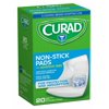 Curad Small Non-Stick Pads With Adhesive Tabs 2 Inches X 3 Inches 20 Each - 6 Pack