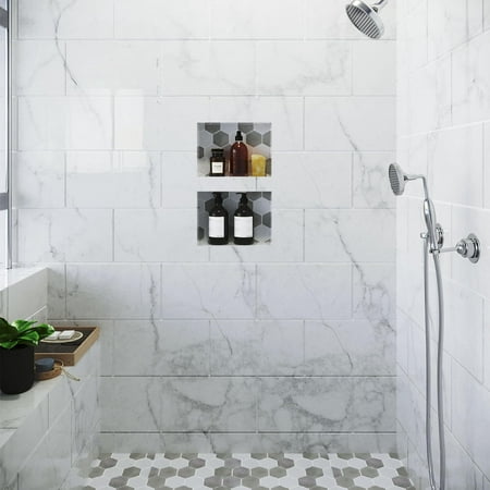 Shower Niche Insert Tile Ready Recessed Bathroom Storage 12×20 Shelf Built in Wall Cubby Shampoo Caddy Shower Niche Insert Tile Ready Recessed Bathroom Storage 12×20 Shelf Built in Wall Cubby Shampoo Caddy