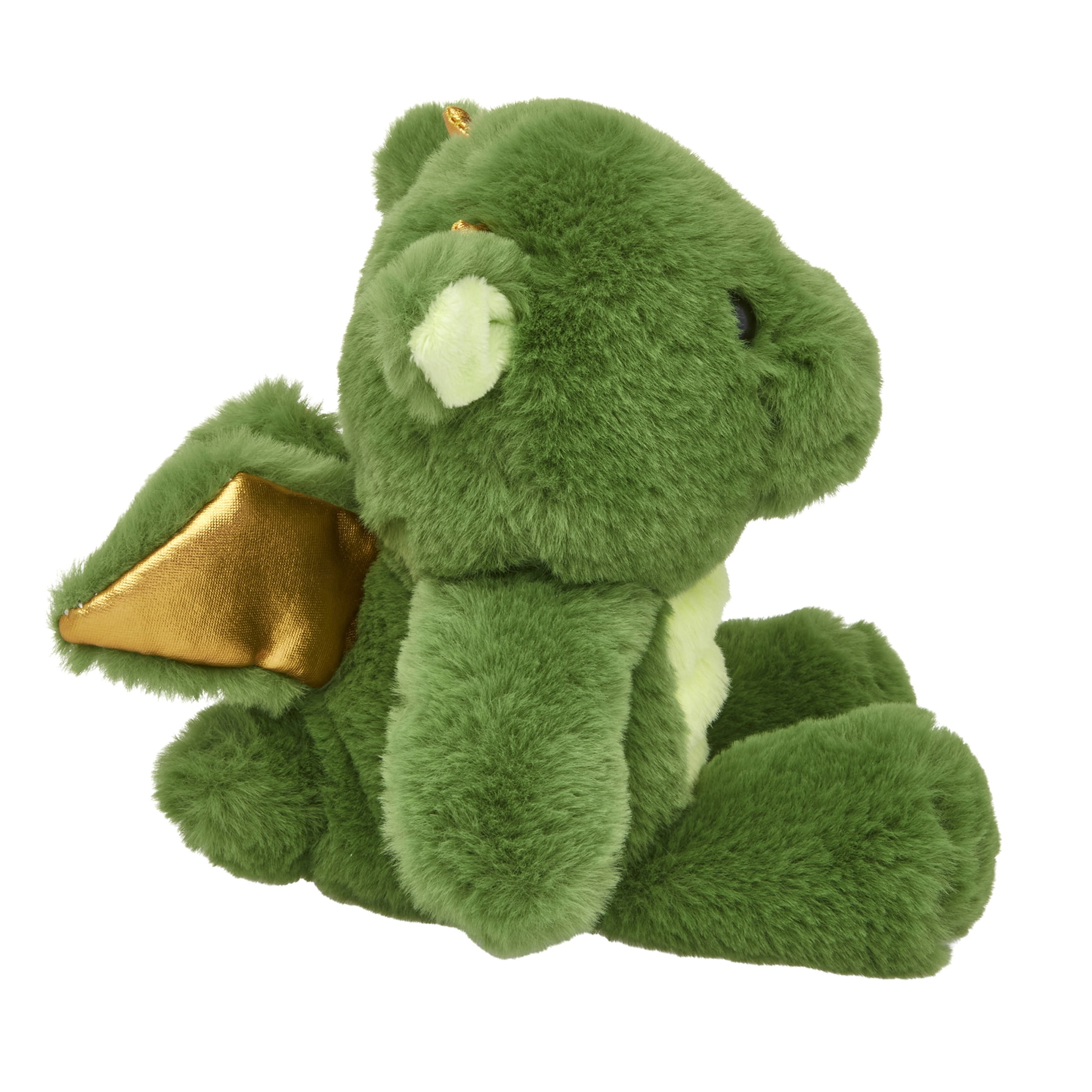 ButterLuvs Plush Dragon Stuffed Animal, 6 Inch Super Soft Green Cuddly Dragon Toy