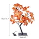 thumbnail image 3 of Luz de árbol LED de hojas de arce | Lámpara de mesa USB decorativa | Blanco cálido 24 LED | Ramas flexibles para formas de bricolaje | 50-60cm de altura | Adorno de oficina para sala de estar en casa, 3 of 8