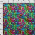 thumbnail image 2 of oneOone Polyester Lycra Multicolor Fabric Cat Dress Material Fabric Print Fabric By The Yard 56 Inch Wide, 2 of 4