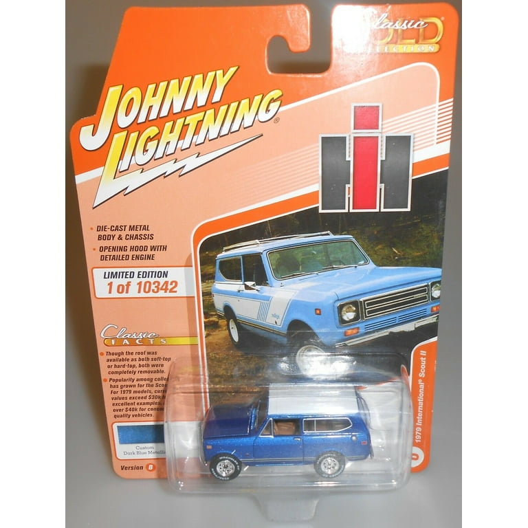 Carro Johnny Lightning Gone Fishing - International Scout Ii W/ Boat  Jlbt004b - Ano 1979 - Escala 1/64