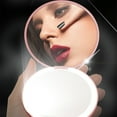 thumbnail image 6 of LBGAJGS Compact Mirror with LED Light, USB Rechargeable Pocket Mirror, 1x and 2x Magnification Mini Vanity Mirror for Purse, Travel, and Gift (1PCS), 6 of 8