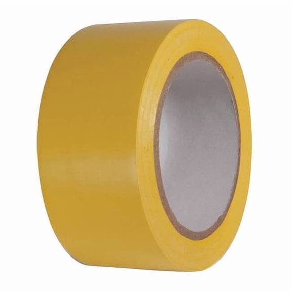 Incom Aisle Marking Tape,2"x108ft,Yellow PST210