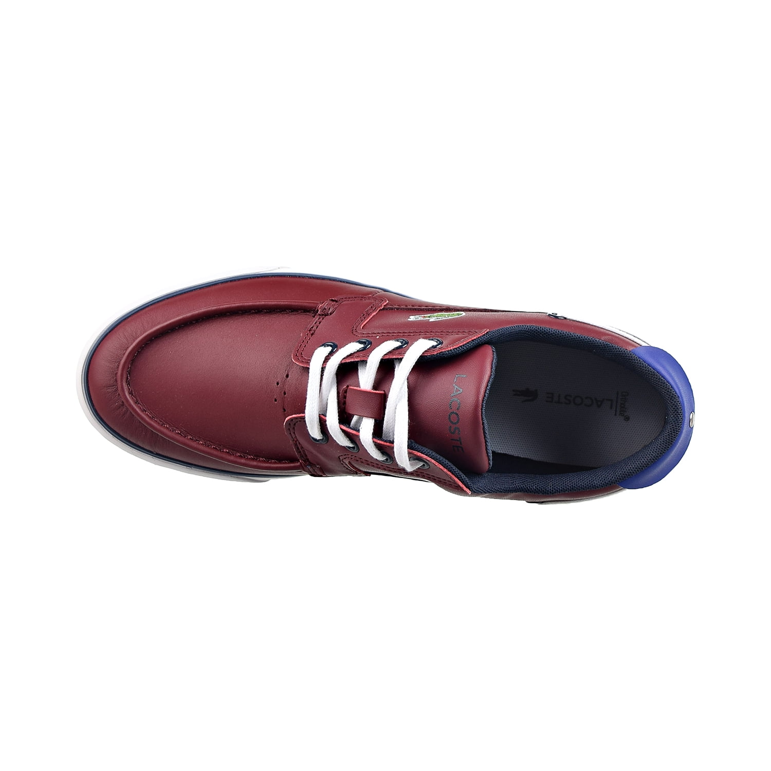 Men\'s Lacoste Bayliss Deck Leather and Synthetic Red/White Lacoste - Brandclub - Lacoste Bayliss Deck 222 1 CMA Men main image 2
