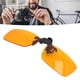 thumbnail image 5 of Gafas con clip de bloqueo de luces azules, lente naranja portátil con tapa vertical eficiente de 180 grados para computador, 5 of 7