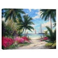 thumbnail image 2 of Cortesi Home Sea Breeze Trail by Chuck Pinson Painting Print on Wrapped Canvas, 2 of 4