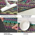thumbnail image 3 of Colorful Ethnic Pattern Kitchen Rug Mat,Kitchen Runner Rugs Non Skid Washable,Decorative Kitchen Floor Mats for Kitchen,Sink,Laundry,17"X47", 3 of 5