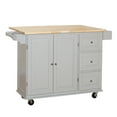 thumbnail image 4 of Thatcher Kitchen Cart, Grey, 4 of 6