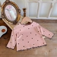 thumbnail image 6 of HIPYLO 2 Piece Sets Girls Loungewear Outfits Cute Ruffle Trim Toddler Girl Summer Casual Clothes Set Crew Neck Tshirts and Shorts/Pants Girls Clothes, 6 of 7
