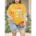 thumbnail image 3 of XCHQRTI Be Kind Womens T-Shirt Plus Size Graphic Tees Casual Loose Fit Tee Top, 3 of 7