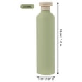 thumbnail image 3 of 5 PCS Botellas de plástico de plástico con botellas de viaje de plástico recolectables para la tapa gana para crema, 3 of 5