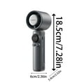 thumbnail image 3 of Binwennn Cool Anytime Anywhere! Small Handheld Fan USB Charging Cartoon Mini Silent Portable And Cute! Small Plug in Fan for Desk Tent Fans for Growing Oscillating Clip Fan with Cord Metal Pedestal, 3 of 6