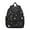 Black-17, variant on Dog Print Design Student Backpack – Adorable Puppy Paw Pattern with Bone and Tail Cartoon Design, Artistic Watercolor Style for School
