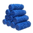 thumbnail image 3 of YIEMEEN Efficient 5Inch Rubber Paint Roller Texture Roller For Large Surfaces Coverage With Art And Metallic Paint Types, 3 of 8