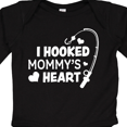 thumbnail image 4 of Inktastic I Hooked Mommy's Heart with Fishing Rod Boys or Girls Long Sleeve Baby Bodysuit, 4 of 5
