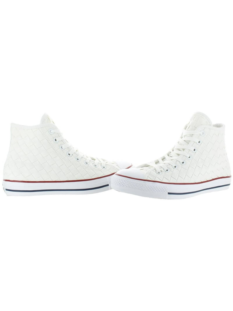 Converse Chuck Taylor All Star Hi Woven White Red High-Top