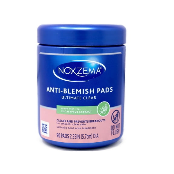 Noxzema Ultimate Clear Anti-Blemish Pads 90 Each