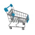 thumbnail image 1 of Mini Kids Shopping Hand Trolley Cart Child Pretend Play Kitchen Toy New Y2, 1 of 8