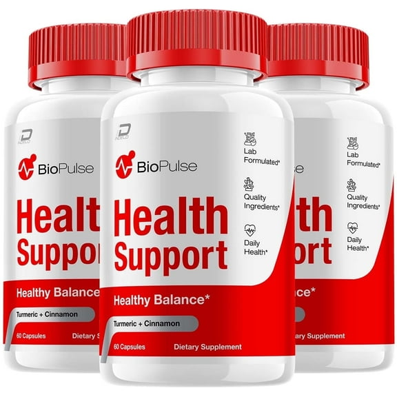 BioPulse Capsules – Bio Pulse All Natural Glycogen Support, 3 Pack, 180 Capsules