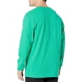 thumbnail image 2 of Carhartt Men's Loose Fit Heavyweight Long Logo Sleeve Graphic T-Shirt, Malachite, 2 of 2