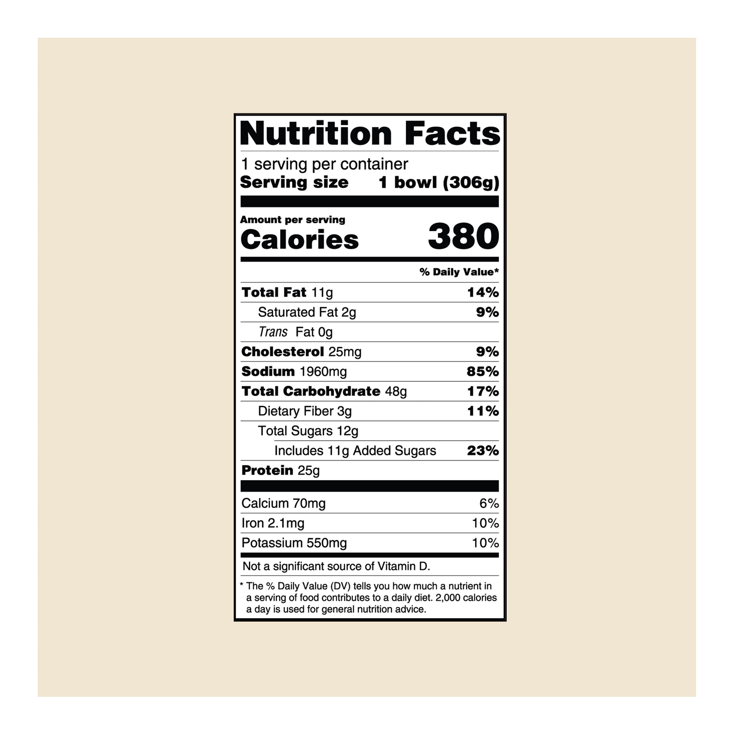 Esther Choi Stir Fried Noodles with Chicken, 10.8 oz (Frozen)