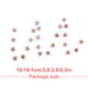 thumbnail image 4 of Juego de decoraciones para fiestas Advancent decoración colgante estrellas interiores tipo 40, 4 of 6